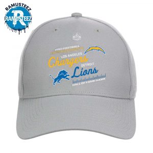 2025 Pro Football Hall Of Fame Detroit Lions Vs Los Angeles Chargers Matchup In Canton OH On July 31 2025 Classic Cap Snapback Hat