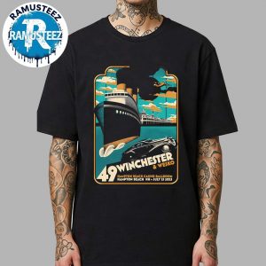49 Winchester And Wesko Show Poster In Hampton Beach NH At Hampton Beach Casino Ballroom On July 25th 2025 Unisex T-Shirt