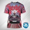 ACDC Power Up Tour 2025 Poster Music In Tallinn Estonia At Tallinn Song Festival Grounds On July 24th 2025 All Over Print T-Shirt