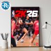 Carmelo Anthony New York Legend NBA 2K26 Is Your Superstar Edition Cover Athlete Wall Decor Poster Canvas