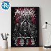 AngelMaker European Tour Summer 2025 Dates List Kick Off On August 2nd In Lobnitz DE Full Rewind Home Decor Poster Canvas