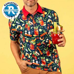 Breakfast Balls Bloody Awesome x RSVLTS Collection Gift For Golfer Polo T-Shirt