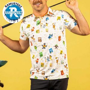 Breakfast Balls Breakfast Bowls x RSVLTS Collecion Gift For Golfer Polo T-Shirt