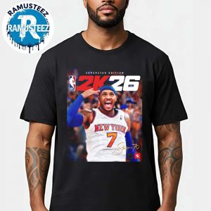 Carmelo Anthony New York Legend NBA 2K26 Is Your Superstar Edition Cover Athlete Unisex T-Shirt
