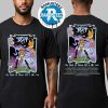 Guns N Roses Vienna Because What You Want And What You Get Are Two Completely Different Things Tour 2025 Collection Rose Cross Gold Tee Two Sided Print T-Shirt