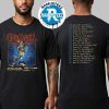 Steven Wilson The Overview Tour 2025 Dates List Kick Off In Sanfrancisco US On September 9th 2025 Two Sided Print T-Shirt