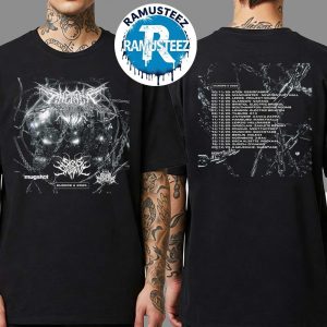 Chelsea Grin Europe Tour 2025 Dates List Kick Off On November 30 In Koln DE At Essigfabrik Two Sided Print T-Shirt