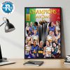 Congrats Andrea Vavassori And Simone Bolelli Achived Mubadala Citi DC Open Champions 2025 Win Their 7th Title Poster Canvas