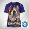 Congrats Itaitaly Volleyball Team Back Two Back Champions Achieved 2025 FIVB Women’s Volleyball Nations League All Over Print T-Shirt