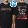 Cradle of Filth The Screaming Of The Americas Tour 2025 Cities List Start In On August 21th In Limeira BR Two Sided Print Unisex T-Shirt