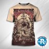 Exodus Band Celebrate 40th Anniversary Of Bonded By Blood 2025 Cities List For October 2025 All Over Print Shirt