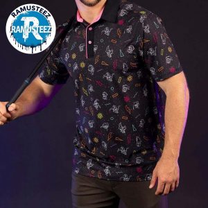 Disney A Goofy Movie Collection Electric Ensemble RSVLTS Gift For Fan Polo T-Shirt