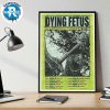 D-A-D Band Cowpunks And Glampires Tour 2025 Dates List Kick Off In Budapest HU On Octorber 10th With The 69 Eyes Wall Decor Poster Canvas