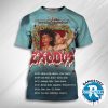 Dave Matthews Band Tonight Poster In Gilford NH On July 22th 2025 At Bank Of New Hampshire Pavilion All Over Print Unisex T-Shirt