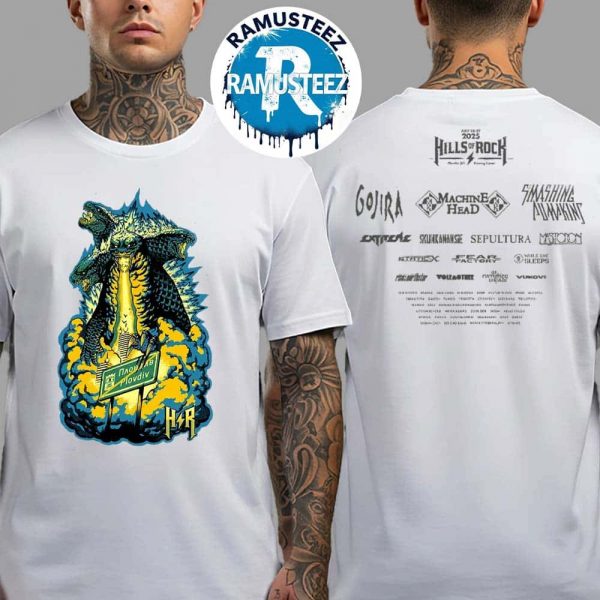 Hills Of Rock 2025 Festival Plovdiv Merch Tee At Rowing Canal In Plovdiv Bulgaria On July 25th-27th 2025 Unisex T-Shirt