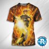Ichiro Suzuki Set His Heart Ablaze On The Way To A Hall Of Fame Career All Over Print Unisex T-Shirt