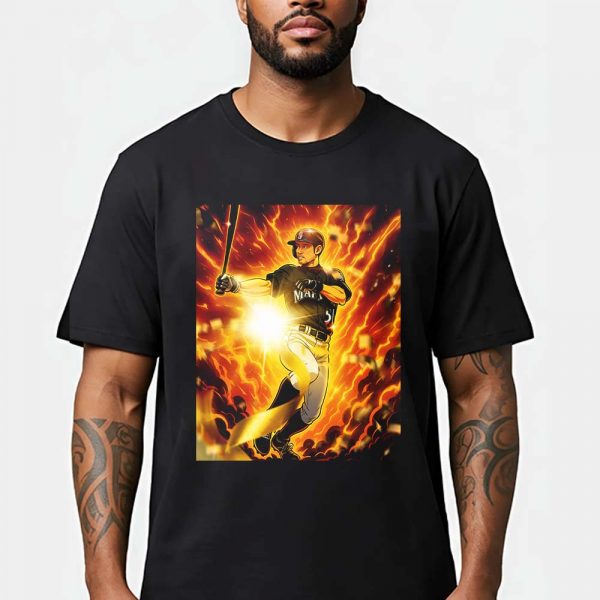 Ichiro Suzuki Set His Heart Ablaze On The Way To A Hall Of Fame Career Black Unisex T-Shirt