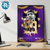 Justin Jefferson From Minnesota Vikings Is A 3 Time Member And The Only Wide Receiver In Vikings History To Join The 99 Club Wall Decor Poster Canvas