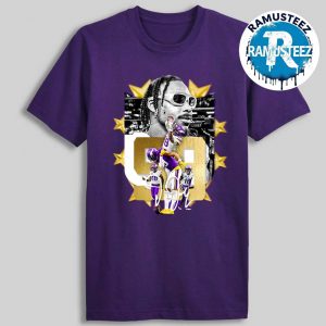 Justin Jefferson From Minnesota Vikings Is A 3 Time Member And The Only Wide Receiver In Vikings History To Join The 99 Club Purple T-Shirt