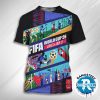 Houston FIFA 2026 Poster Art By Stephanie Leal Host City In  Houston On June 11th-July 19th FIFA World Cup 2026 All Over Print T-Shirt