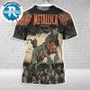 Cavalera Conspiracy Performing CHAOS AD In The US 2025 Tour Dates List For September And October 2025 With Special Guest Fear Factory All Over Print T-Shirt