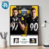 Los Angeles Chargers Vs Kansas City Chiefs Matchup In Sao Paulo Brazil In Week 1 At Arena Corinthians On September 5 2025 Home Decor Poster Canvas