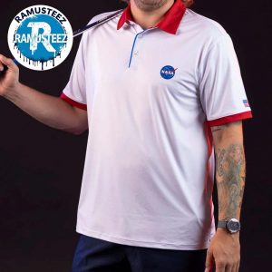 NASA The A Project x RSVLTS Collection Gift For Fan Golf Polo T-Shirt