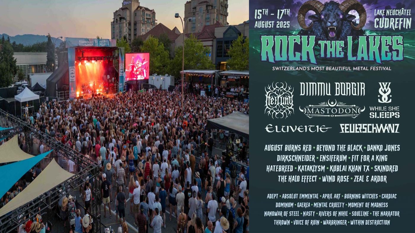 Rock The Lakes 2025 Switzerland’s Most Beautiful Metal Festival Returns to Cudrefin