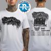 Silverstein 2025 Tour Dates Cities List For Australia Latin America And North America Two Sided Print T-Shirt