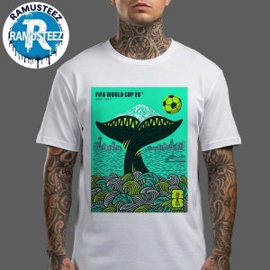 Seattle FIFA 2026 Official Host City Poster On June 11th-July 19th FIFA World Cup 2026 In Seattle Art By Shogo Ota Home Decor Classic T-Shirt