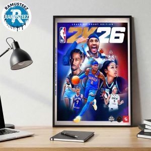 Show Up NBA 2K26 Leave No Doubt Edition Carmelo Anthony Angel Reese Shai Gilgeous Alexander Home Decor Poster Canvas