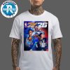 Show Up NBA 2K26 Leave No Doubt Edition Carmelo Anthony Angel Reese Shai Gilgeous Alexander White Unisex T-Shirt