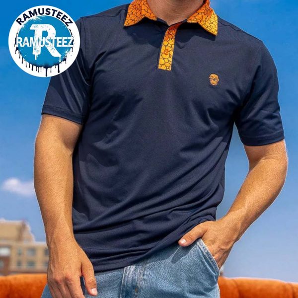 The Fantastic Four First Steps Fantastic Four The Thing x RSVLTS Collection Marvel Studios Polo T-Shirt