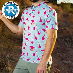 The Flintstones Caveman Best Friend x RSVLTS Collection Gift For Fan Golf Polo T-Shirt
