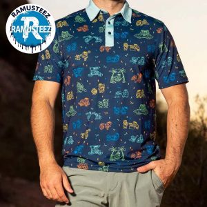 The Flintstones Collection Bedrock Buds x RSVLTS Polo T-Shirt