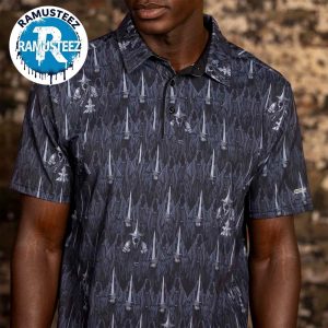 The Lord Of The Rings Feel The Wraith x RSVLTS Collection Gif For Golf Polo T-Shirt