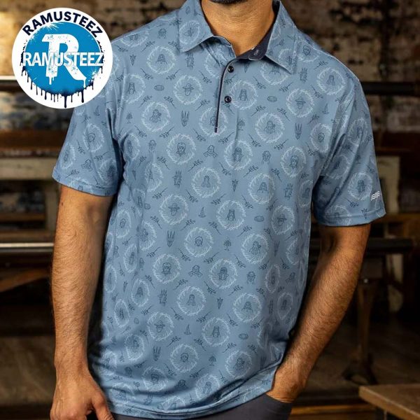 The Lord Of The Rings x RSVLT Collection Middle-Earth Medley Gift For Fan Golfer Polo T-Shirt