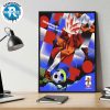 Seattle FIFA 2026 Official Host City Poster On June 11th-July 19th FIFA World Cup 2026 In Seattle Art By Shogo Ota Home Decor Poster Canvas