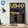Vagos Metal Fest 2025 Poster Line Up On July 31th And August 1st 2nd 3rd At Quinta Do Ega In Vagos Potrugal Home Decor Poster Canvas