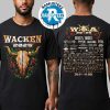 Wacken Open Air 2025 Exclusive Tee Temple 2025 Line Up In Wacken Germany On July 30th-August 2nd Unisex T-Shirt