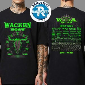 Wacken Open Air 2025 Wacken Germany Collection Stargate 2025 Tee Line Up On July 30th-August 2nd Unisex T-Shirt