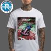 BWT Alpine F1 Team 2025 Hungarian Grand Prix Posters At The Hungaroring In Budapest On August 1-3 2025 Black T-Shirt