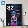 Jonas Brothers 20th Anniversary Greetings From Your Hometown Tour 2025 Cities List Start In East Rutherford NJ On August 10th Poster Canvas