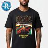 ACDC Oslo Norway PWR UP Event Tour 2025 Gig Poster At Bjerke Travbane On August 5 2025 Unisex T-Shirt