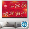 Key Glock On the Rock Show Poster On November 9th 2025 At Red Rocks Park And Amphitheatre In Morrison CO Wall Decor Poster Canvas