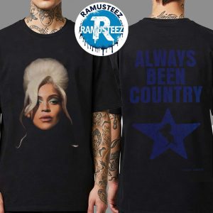 Beyonce Always Been Country Collection Tee Cowboy Carter Tour 2025 Two Sided Print T-shirt