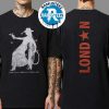 Beyonce Las Vegas Cowboy Carter Tour 2025 Merchandise LV Web Exclusive Tee Two Sided Print White T-Shirt