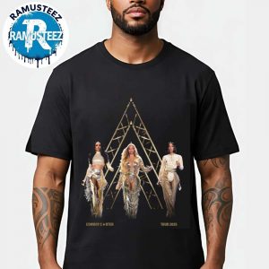 Beyonce Merchandise Legacy Tee Cowboy Carter Tour 2025 Unisex Black T-Shirt