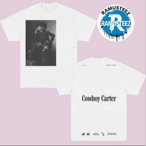 Beyonce Texas Collection Cowboy Carter Short Sleeve Tee Tour 2025 Two Sided Print Unisex T-Shirt