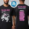Blink 182 Band Missionary Impossible Tour 2025 Exclusive Tee Two Sided Print Unisex White T-Shirt